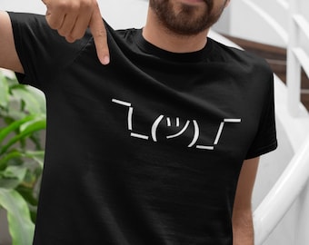 Funny Programmer TShirt Shrug Coding Meme Programming Humour Clothing