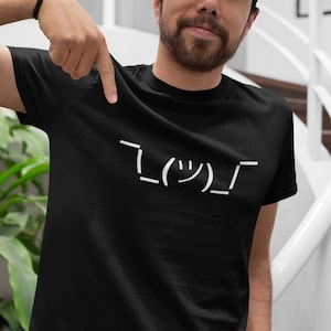 Funny Programmer TShirt Shrug Coding Meme Programming Humour Clothing