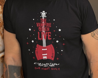 Animated Comedy TShirt The Vampire Queen Live Funny US Animation TV Show Shirt