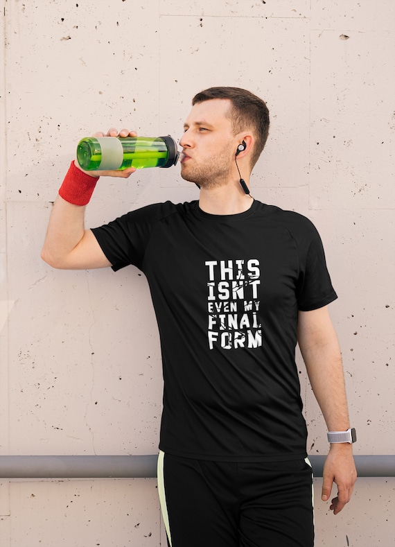 Anime Fitness Tshirt This Isn t Even My Final Form Funny Manga