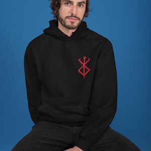 Manga Anime Hoodie Mark of Sacrifice Action Anime Inspired Unisex Sweatshirt Clothing image 8
