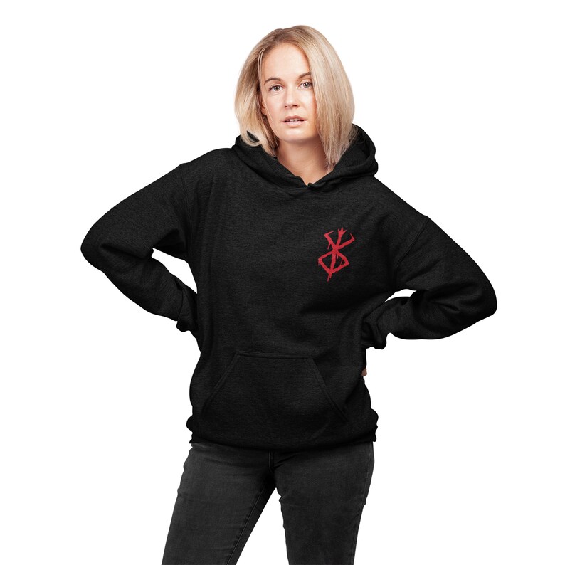 Manga Anime Hoodie Mark of Sacrifice Action Anime Inspired Unisex Sweatshirt Clothing image 5