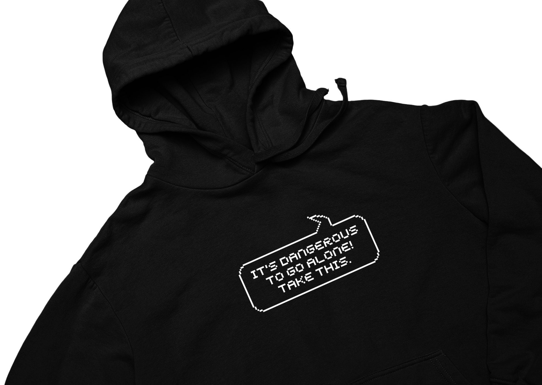 Video Game Hoodie It's Dangerous to Go Alone Japanese - Etsy UK