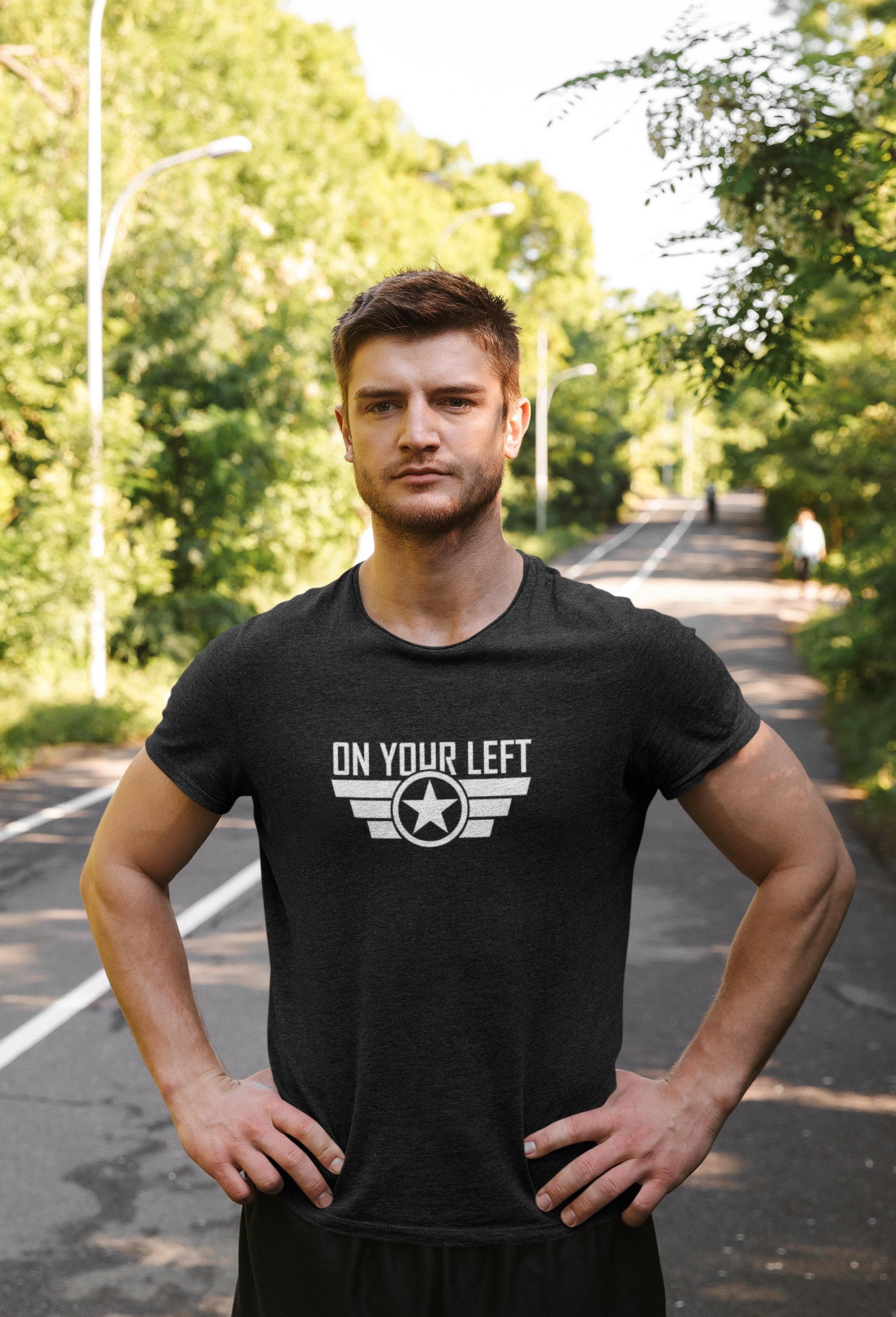 Superhero Exercise Tshirt TV Show on Your Left Superhero - Etsy