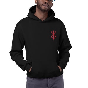 Manga Anime Hoodie Mark of Sacrifice Action Anime Inspired Unisex Sweatshirt Clothing image 3
