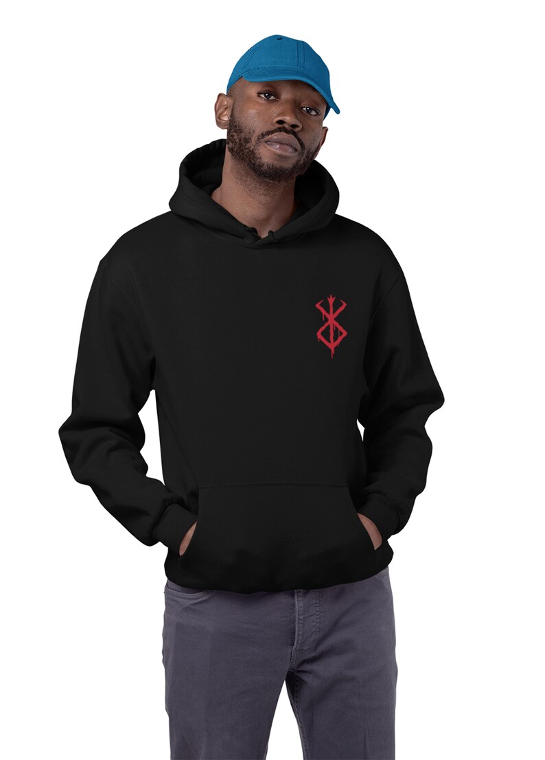 Manga Anime Hoodie Mark of Sacrifice Action Anime Inspired Unisex Sweatshirt Clothing image 3