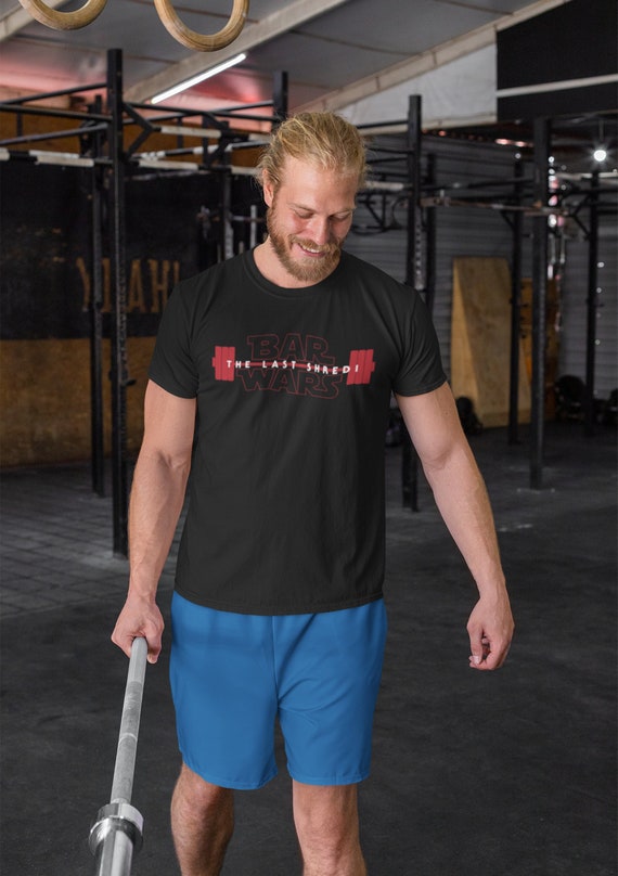 Nerdy Gym TShirt The Last Shredi SciFi Movie Fitness Unisex Exercise Shirt for Geek