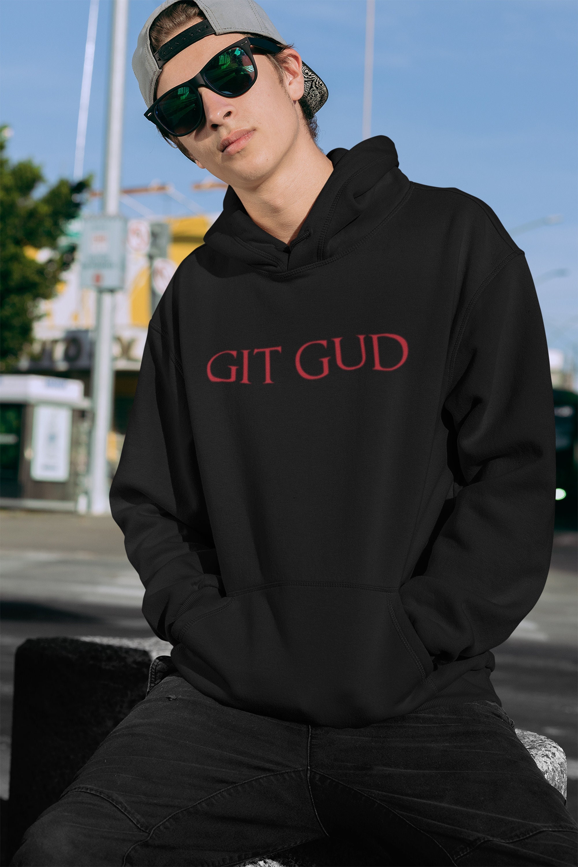 GIT GUD Gamer Gaming Gamers Sweatshirt