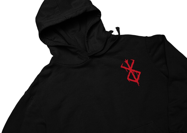 Manga Anime Hoodie Mark of Sacrifice Action Anime Inspired Unisex Sweatshirt Clothing image 7