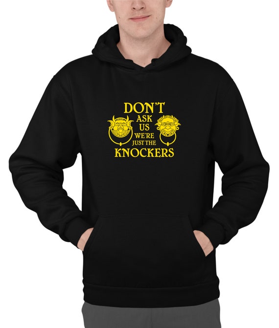 Don't Ask Us We're Just The Knockers Funny T-Shirt Don't Ask Us We're Just The Knockers Funny T-Shirt
