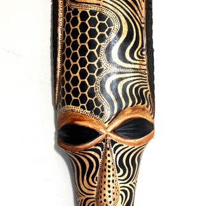 African Tonga tribal wall mask Tonga hand carved in  Zimbabwe,  dynamite for decorating your room at college
