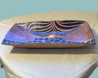 African wooden rectangular bowls skillfully hand carved and decorated  in  Zimbabwe choose your favorite