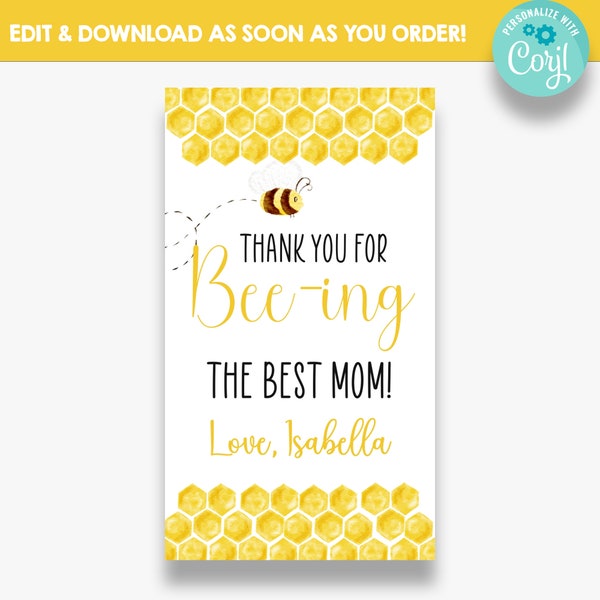 Bee Printable - Etsy