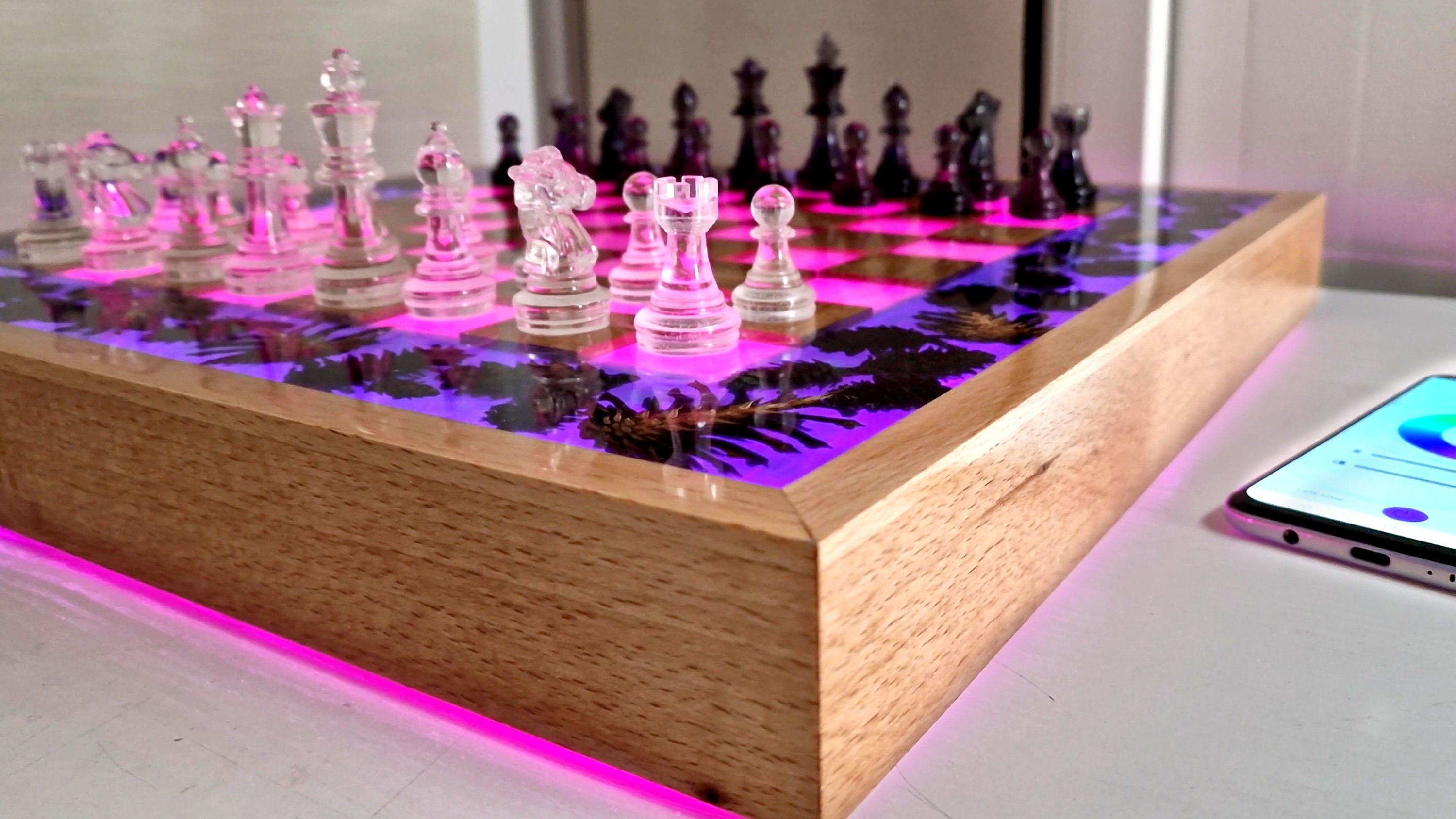 Wood Resin Chess Set