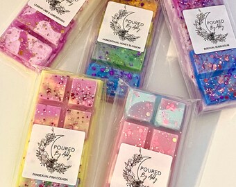 Cera de soja fundida Pride Snap Bar // Cera de soja fundida para el orgullo gay, orgullo bisexual, tartas de cera, orgullo lésbico, orgullo pansexual, aroma intenso, orgullo transgénero