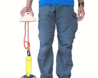 Bloque de presión con pasador de carga de correa para fuerza de dedos y fuerza de agarre