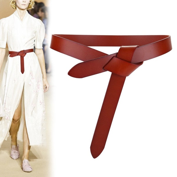 womens tie belt