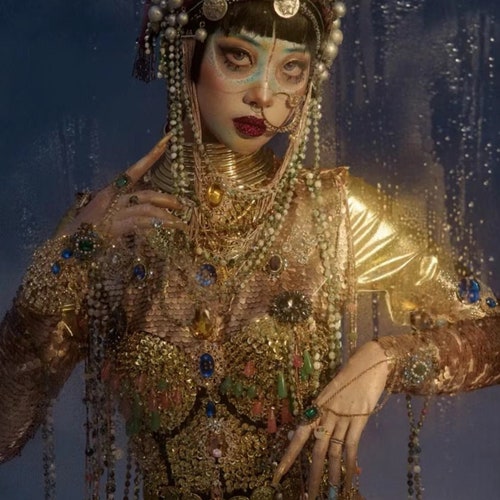 Handmade Jibaro Love Death Robots Halloween Costume Etsy