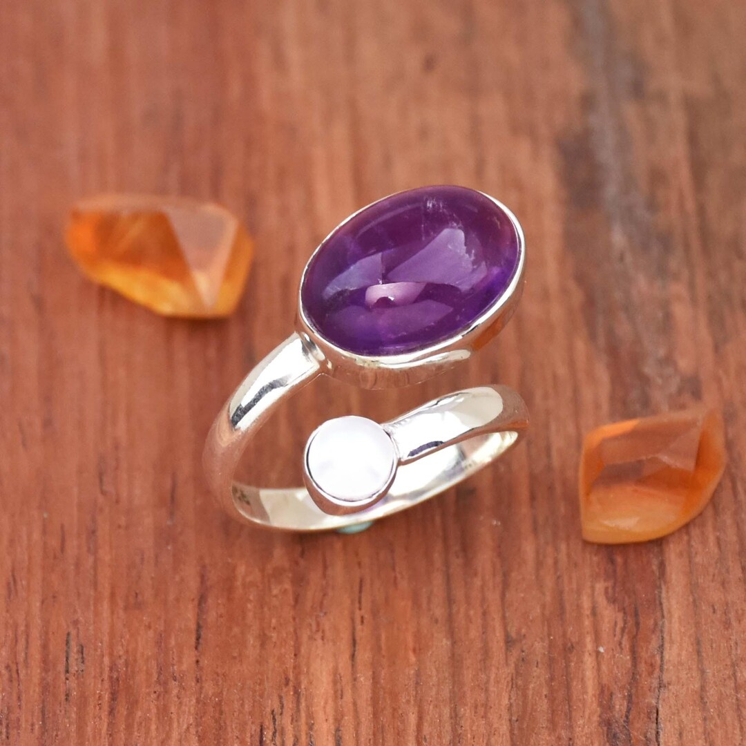 Anello Brosway in argento 925 con zirconia ametista FMP16