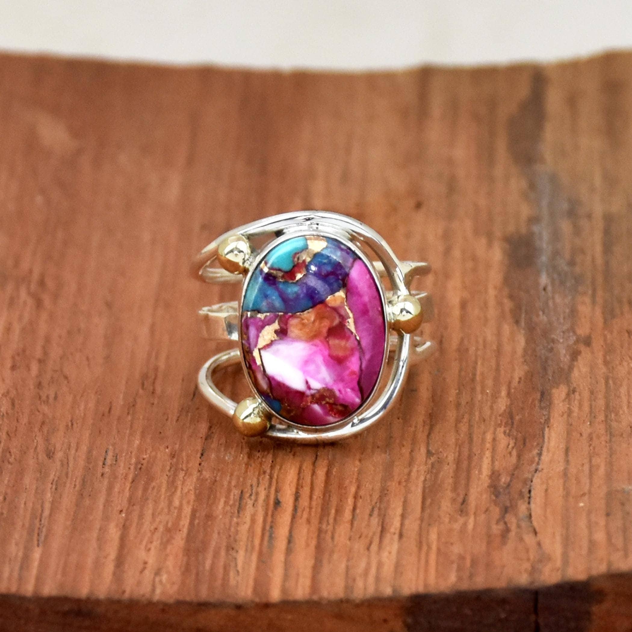 Spiny oyster ring large - Etsy 日本