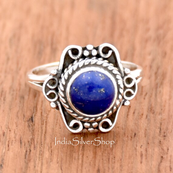 Etsy lapis sale lazuli ring