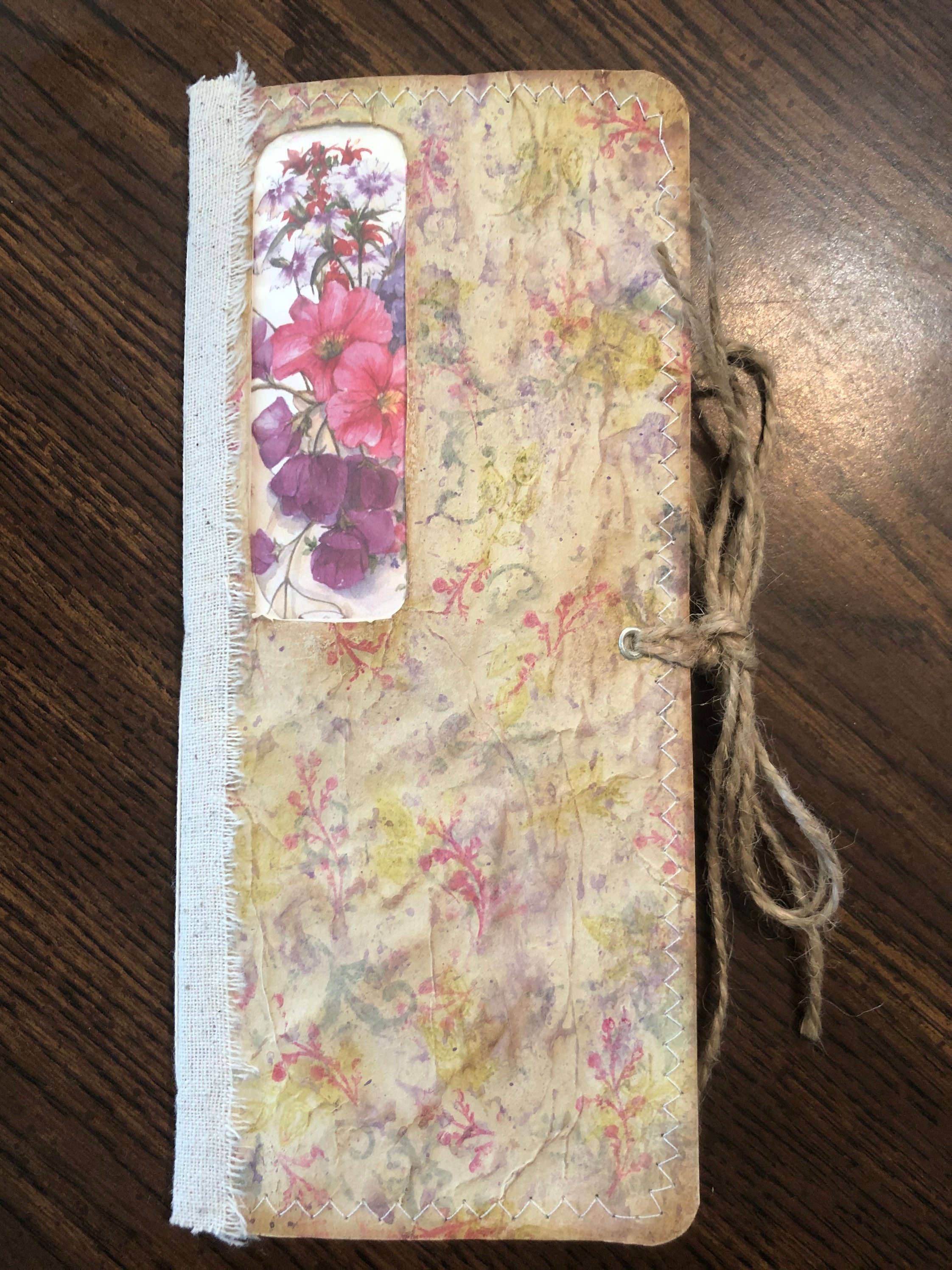 Floral Envelope Junk Journal Etsy