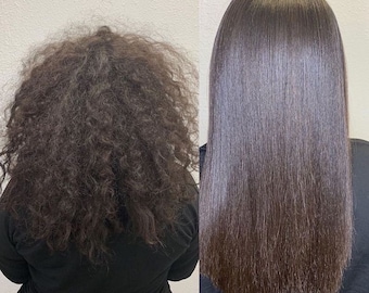 Natürliche handgefertigte Haar-Keratin-Behandlung & klärendes Shampoo