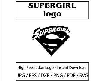 Download Supergirl Logo Svg Etsy
