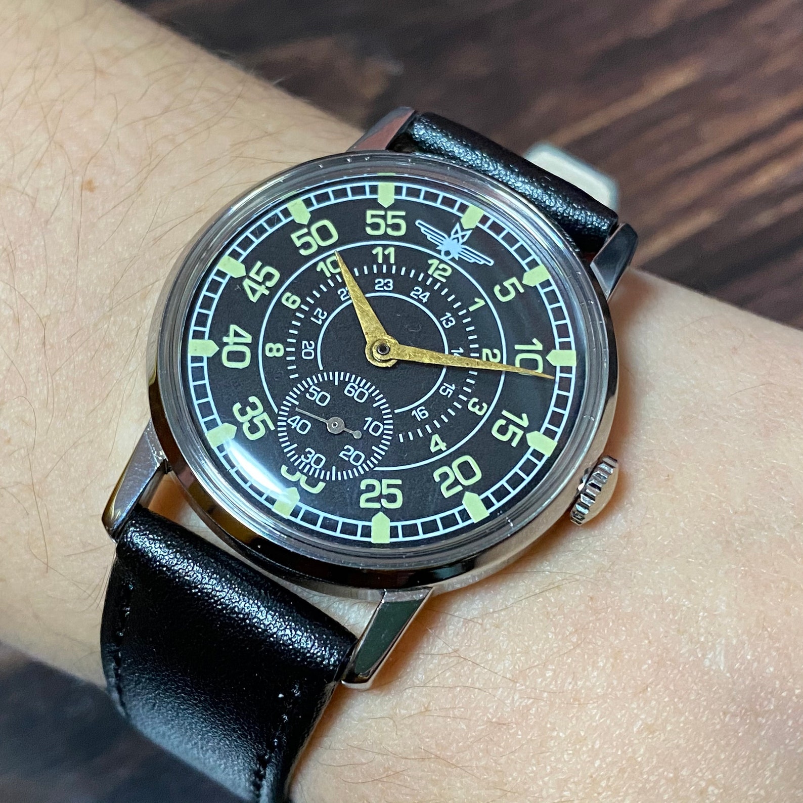 Vintage watch Pobeda watch Soviet watch Watches for men Etsy