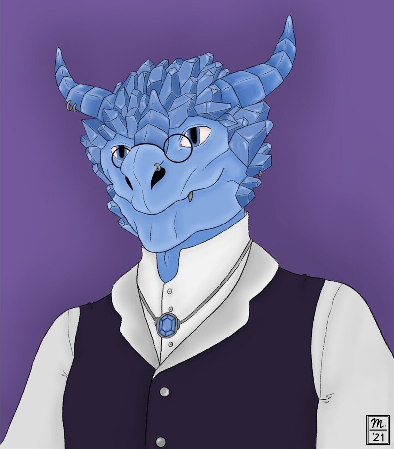 Dnd custom character commission sketch dungeons and dragons tabletop