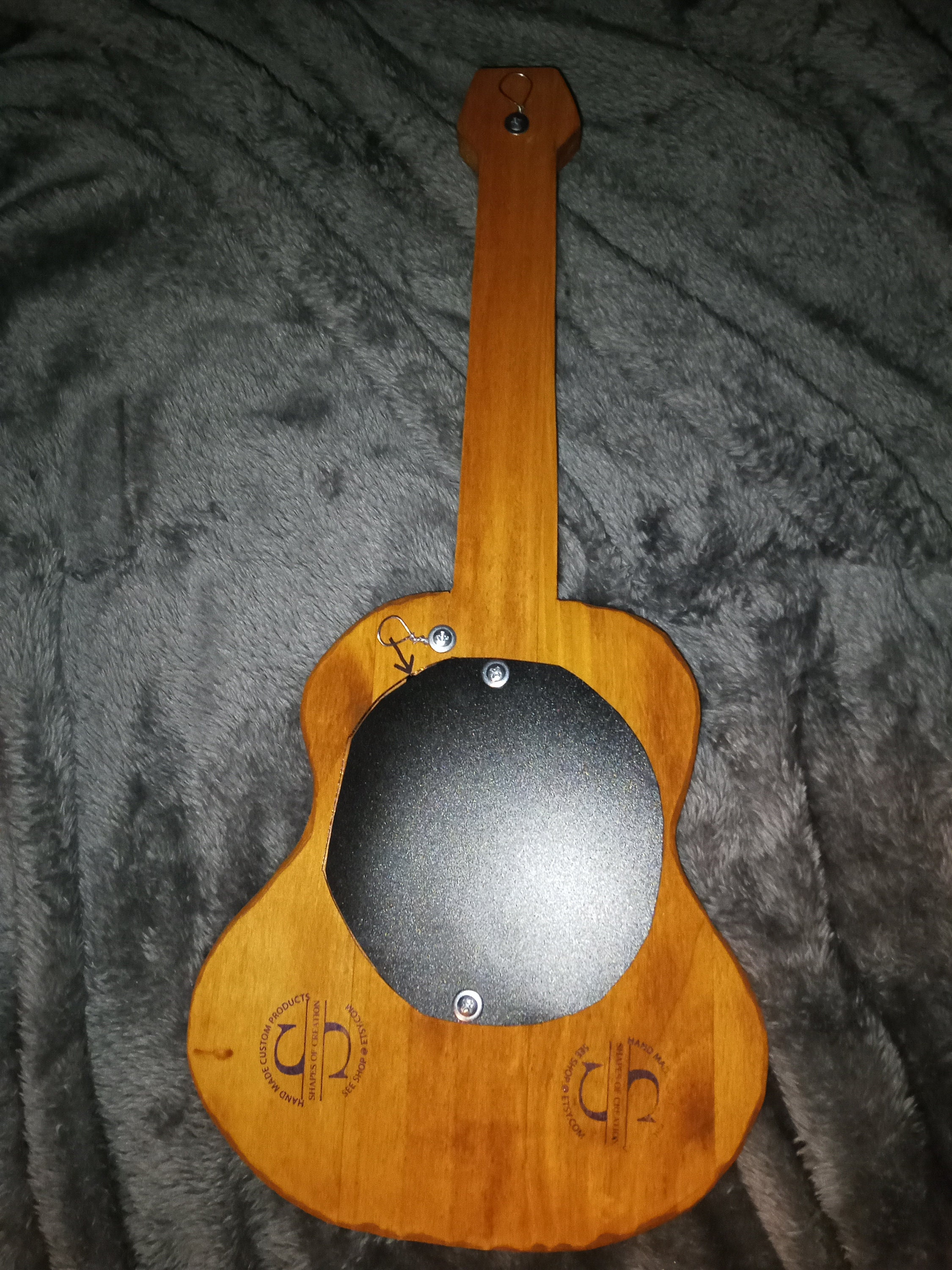 Guitar picture frame Etsy
