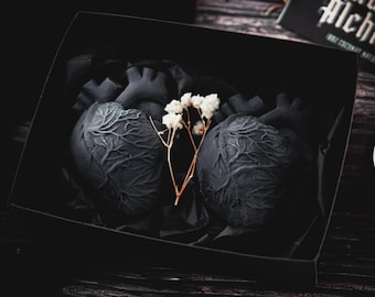 Doos met 2 waxmelts in de vorm van een anatomisch hart