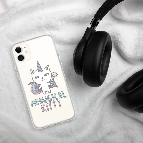 Cotton Candy Meowgical Kittycorn - iPhone Case