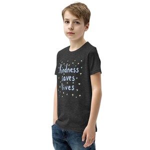 Kindness Saves Lives - Jugend Kurzärmeliges T-Shirt