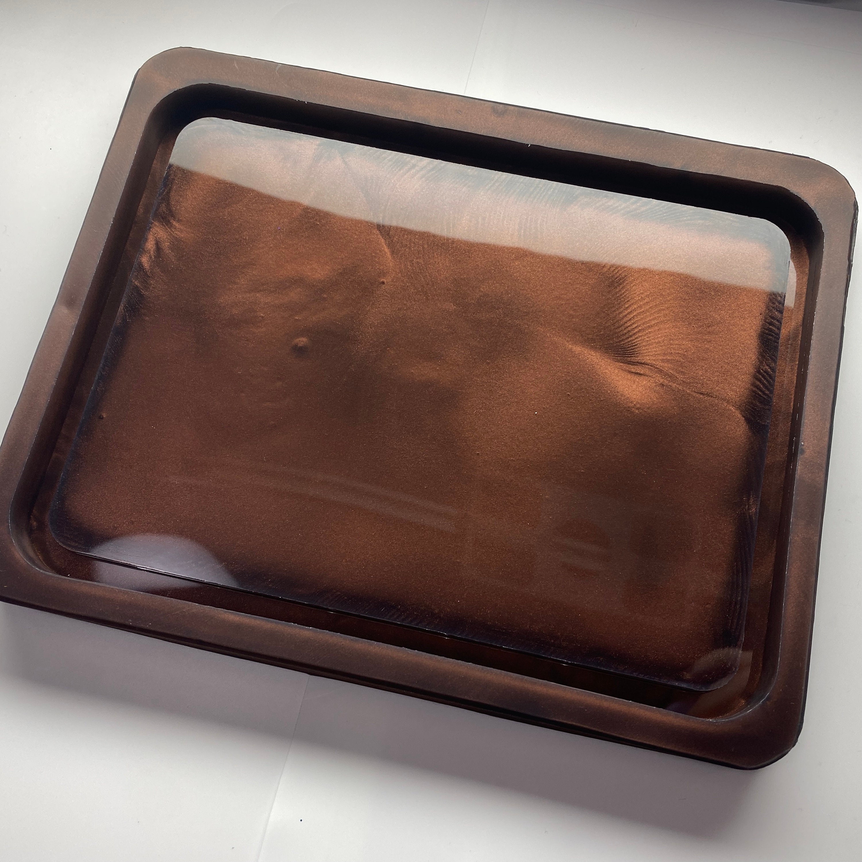 A5 tray mold silicone mold for epoxy resin with rounded Etsy