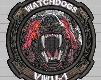 Custom Embroidered Patch - Digitizing, Stitch, Finish.