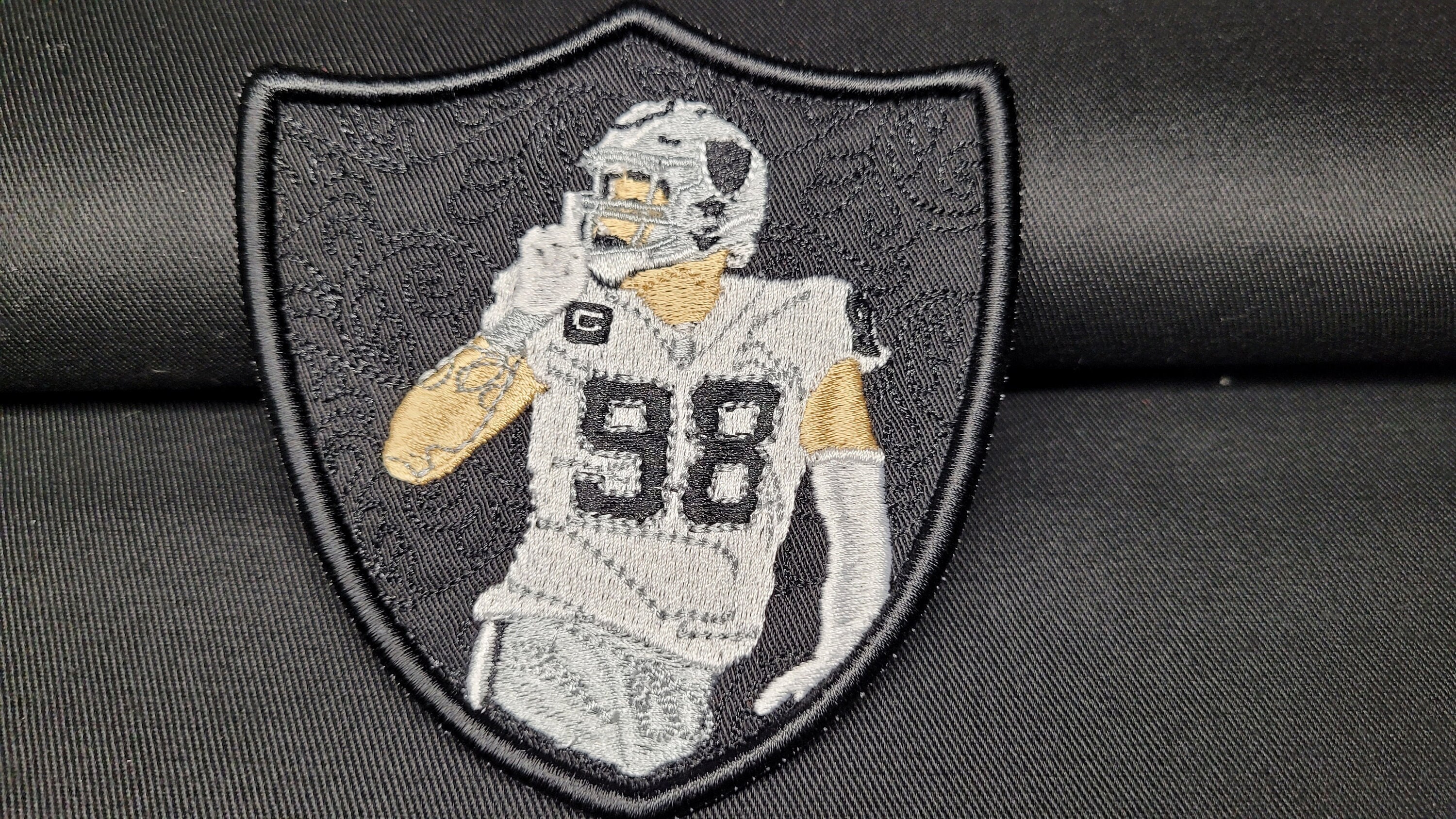 NFL Las Vegas Raiders Patch Aufnäher Sticker (Neu (gemäss Beschreibung)) In Horn Für CHF 3 – Mit - Foto 4