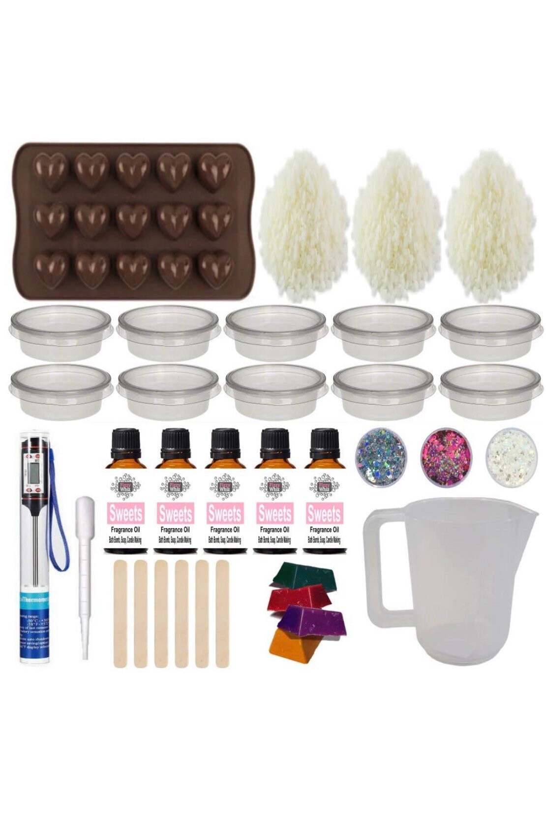 Wax Melt Making Kit Sweets Collection Etsy