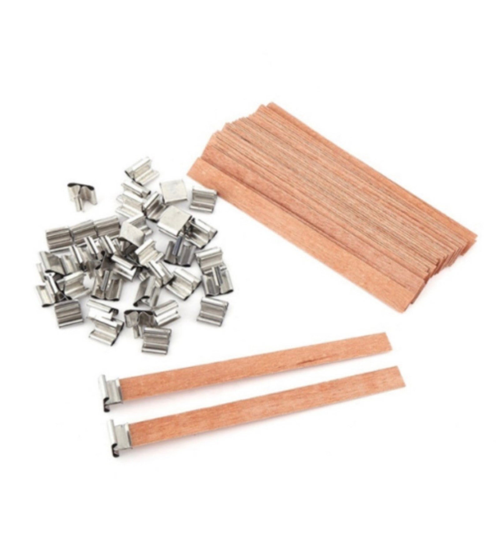 Ecofriendly Wooden Wick.all Wicks Come in Packs of 10.great Etsy UK