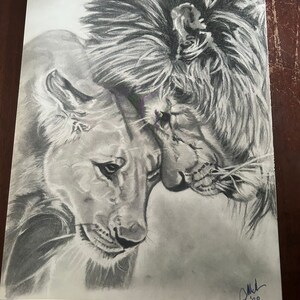 絵画 LIONSAN This item is unavailable - Etsy