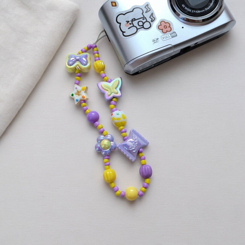Star Pearl Phone Charm Silver Star Phone Chain With Pearl Beads - Cute Cellphone Lanyard Wrist Strap For Phones & Keys Charms For Phone Case