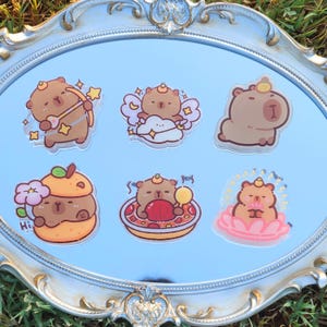 Cute Capybara Phone Grip,Cute Phone Accessory, Phone Holder, Aesthetic Phone Grip, Tablet Grips, Kindle Holder, Cute animal phone grips