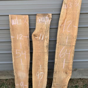 White oak slabs/ live edge slabs/ white oak