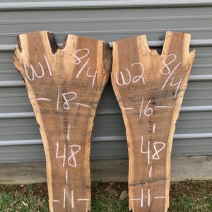 Black walnut slabs/ live edge slabs/ black walnut