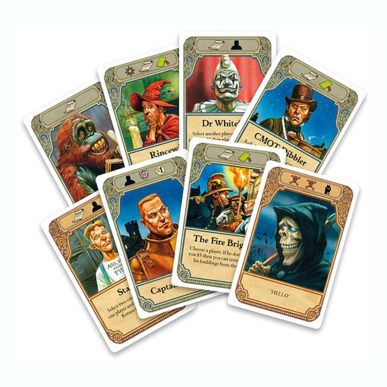 Board game cards