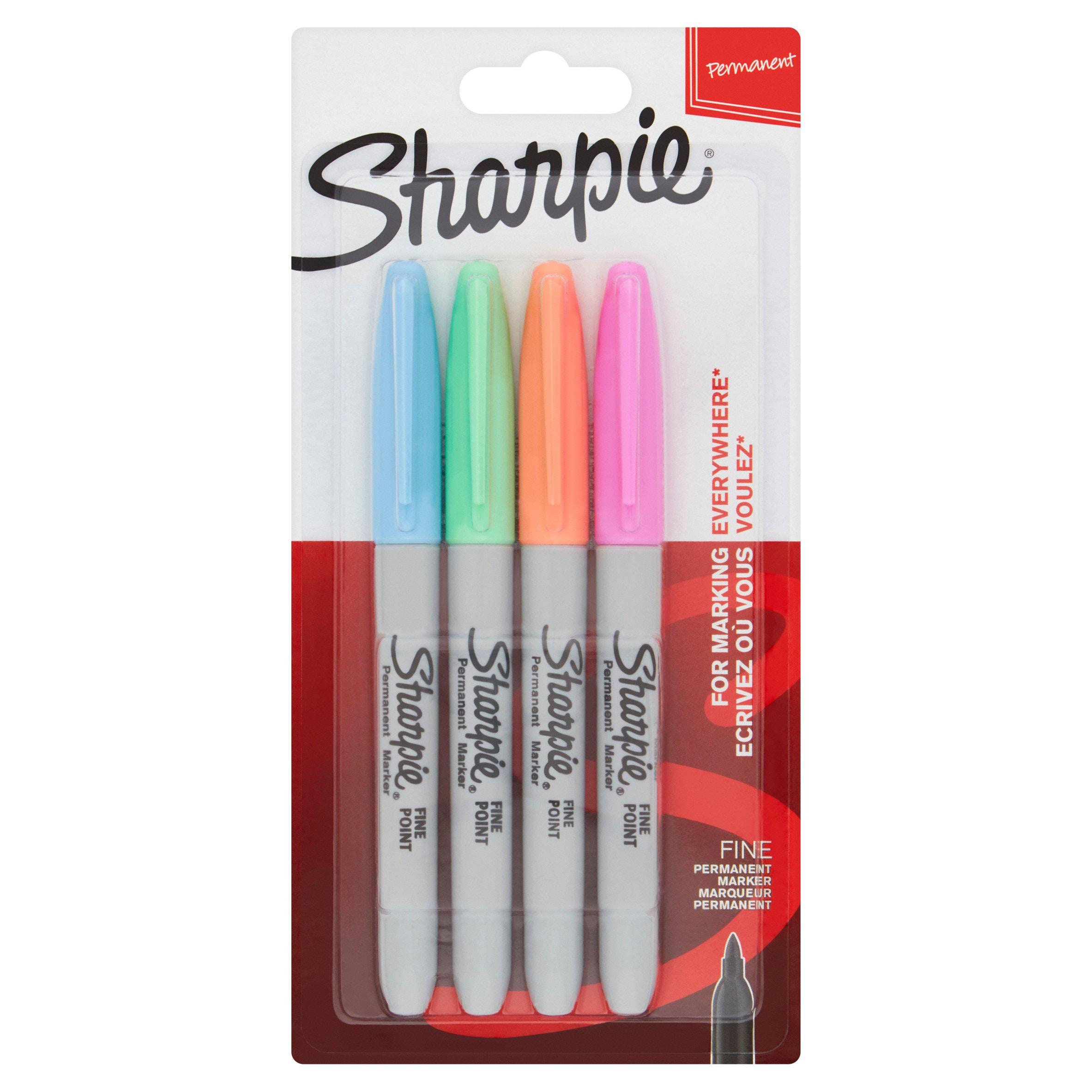 Sharpie Pastel Marker Pens 4pk Etsy