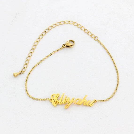 Personalized name charms online for bracelets