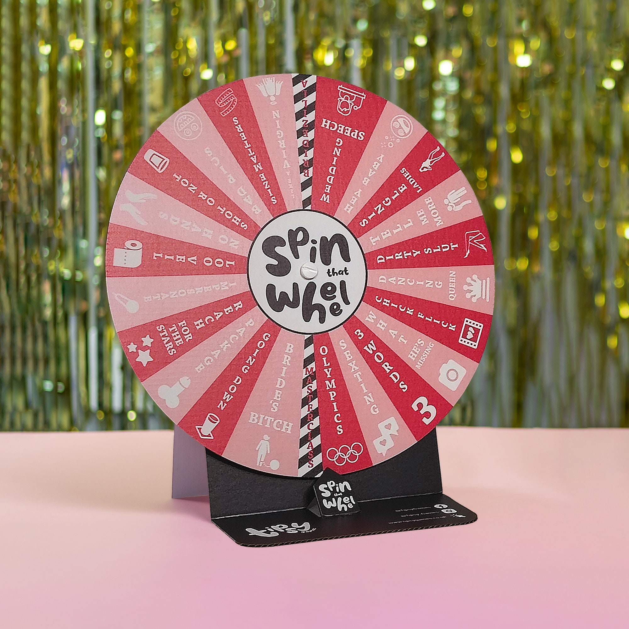 Spin That Wheel Hen Party Drinking Game Etsy UK
