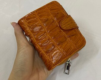 Mini monedero de cuero monedero, billetera linda, billetera pequeña para mujer, billetera de cuero pequeña, billetera en efectivo, regalo para él / ella