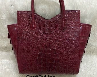 Genuine alligator handbag for girl,fashion girl,handbag, Women Purse, leather handbag girl,  Luxury Designer Leather handbag For Women